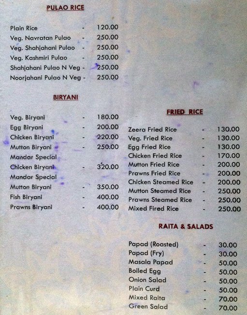 Mandar Restaurant - Tolichowki - Hyderabad image 16