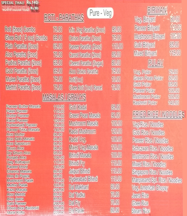 Manpasand Chat And Dhaba - Thuraipakkam - Chennai image 1