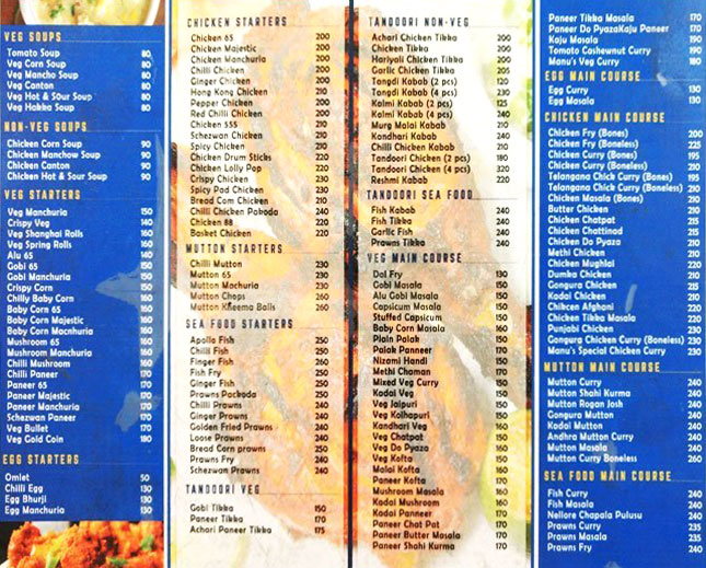 Manu's Kitchen - Nacharam - Secunderabad image 1