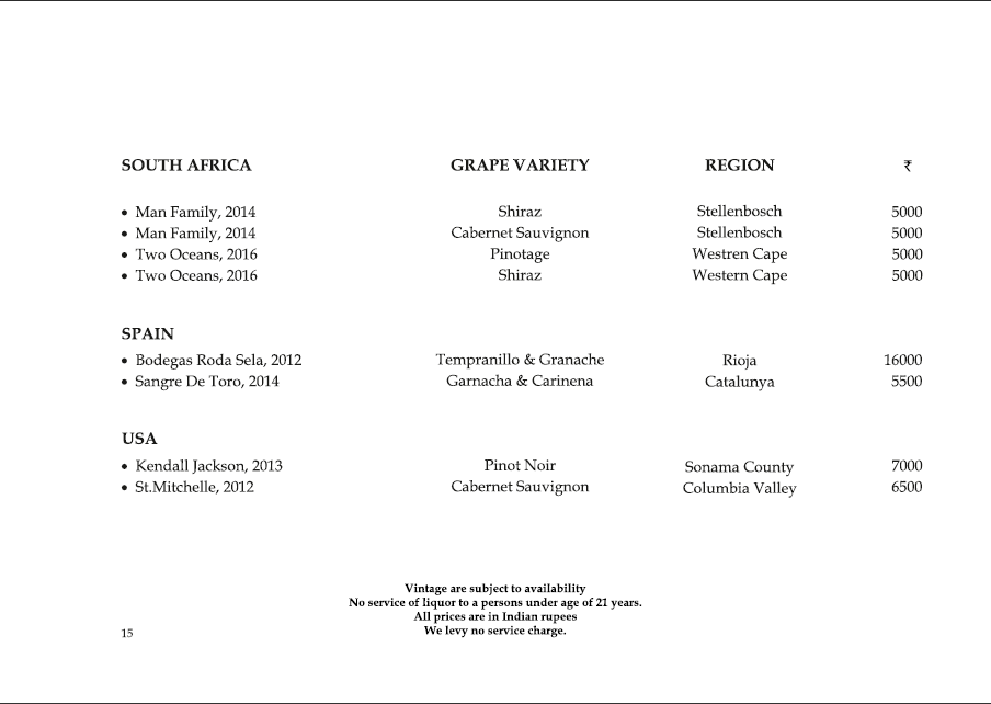 Marco Polo Bar - Begumpet - Hyderabad image 4