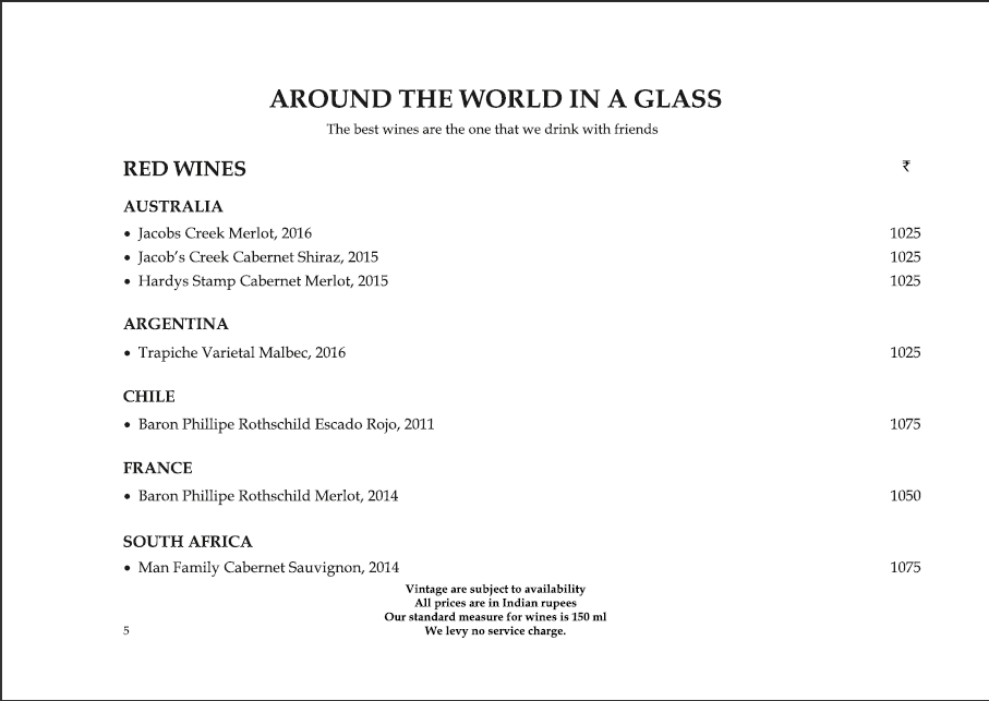 Marco Polo Bar - Begumpet - Hyderabad image 16