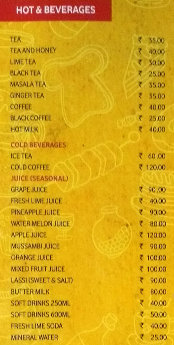 Marhaba Restaurant - Town Tower Hotel - Palayam - Trivandrum image 3