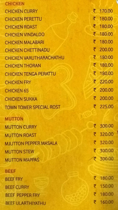 Marhaba Restaurant - Town Tower Hotel - Palayam - Trivandrum image 5