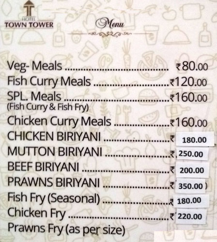 Marhaba Restaurant - Town Tower Hotel - Palayam - Trivandrum image 2