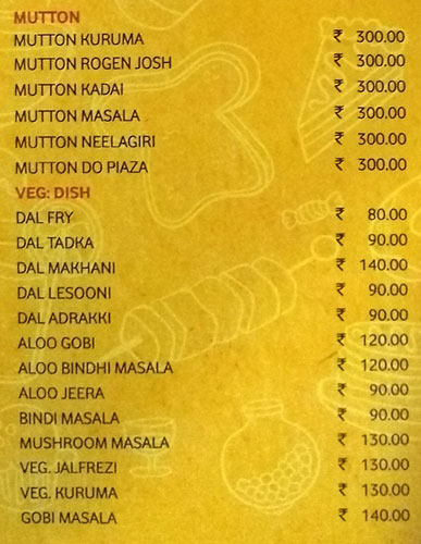 Marhaba Restaurant - Town Tower Hotel - Palayam - Trivandrum image 7