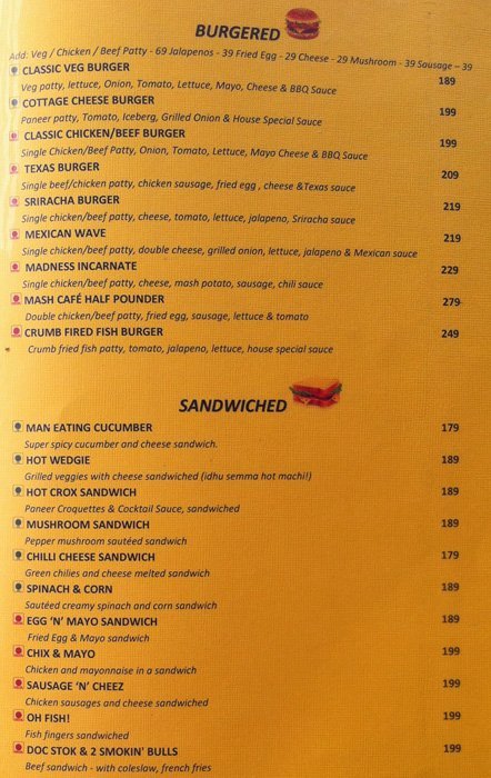 Mash - Besant Nagar - Chennai image 3