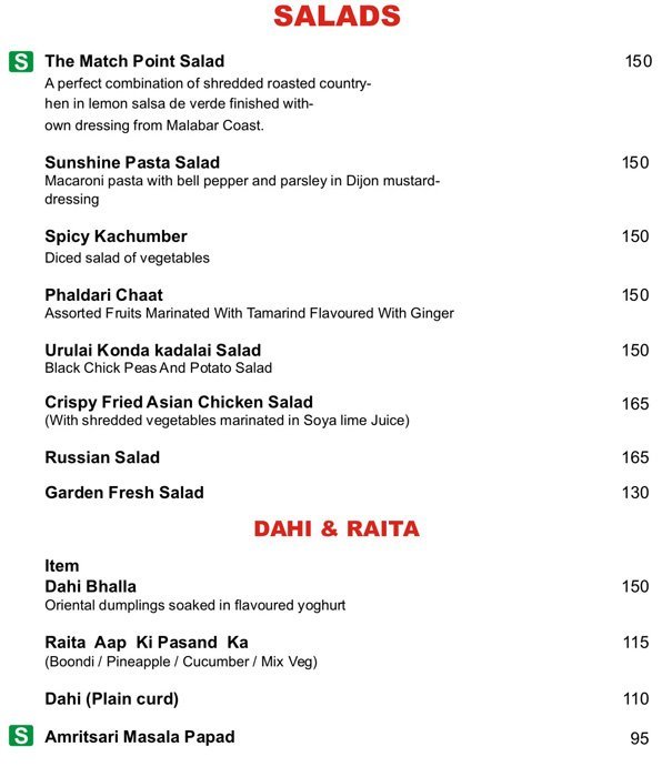 Matchpoint Restaurant - Maple Leaf - Lalbagh - Lucknow image 1