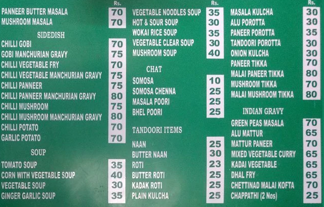 Matta Veg Food Corner - Ashok Nagar - Chennai image 1