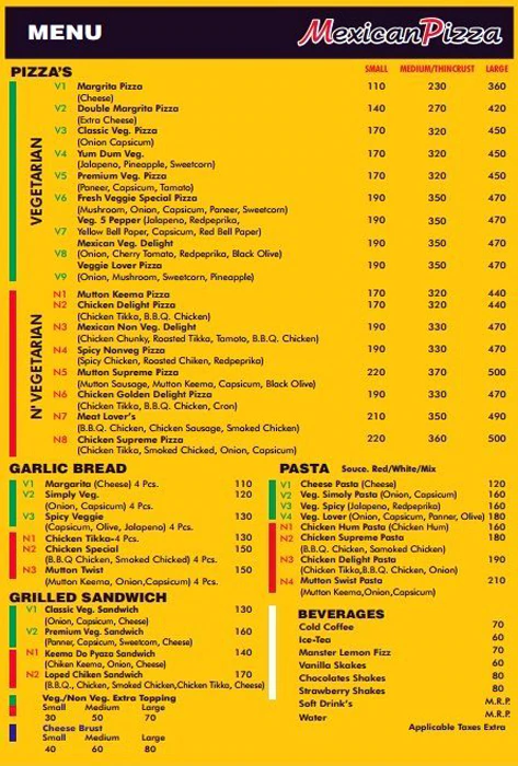 Mexican Pizza - Amrapali Leisure Valley - Greater Noida image 1