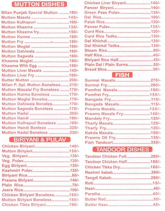 Milan Punjab - Worli - Mumbai image 1