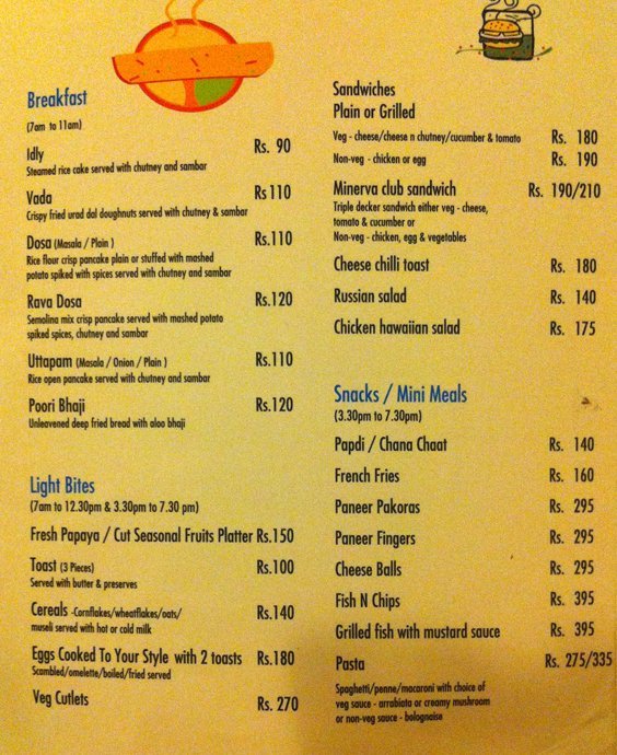 Minerva Coffee Shop - S D Road - Secunderabad image 8