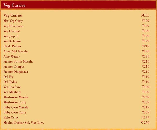 Moghal Darbar - Tolichowki - Hyderabad image 7