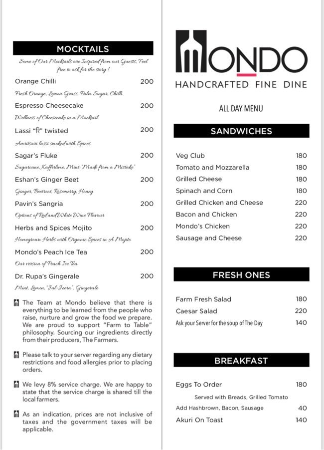 Mondo Fine Dine - Dahisar West - Mumbai image 1