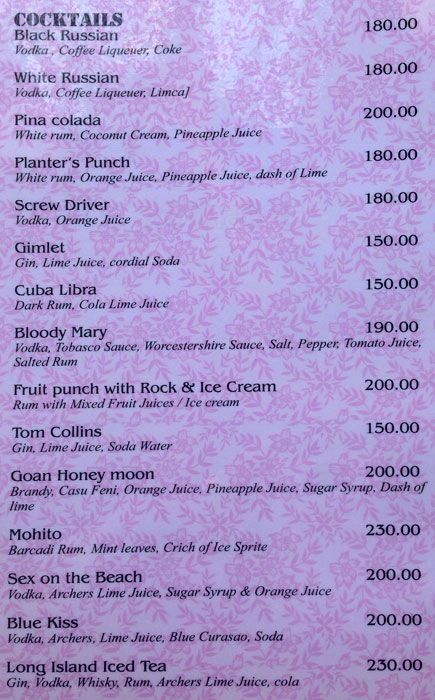 Monico's Shack - Condolim - Goa image 4