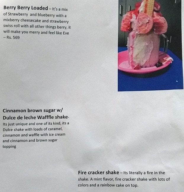 Morellos - (Mess) Merising Shakes - Sector 50 - Gurgaon image 1