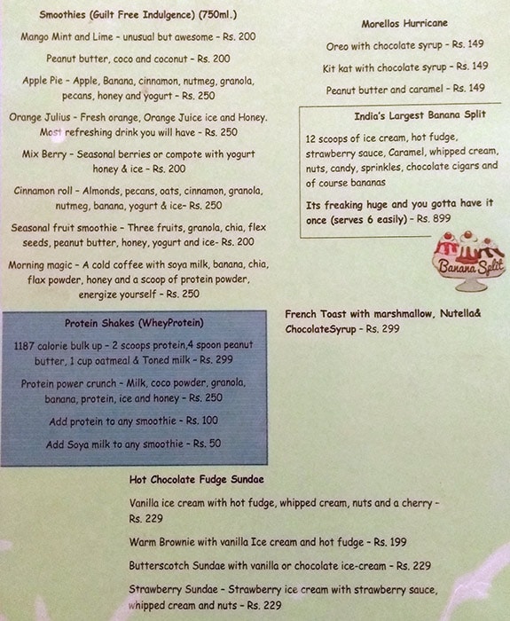 Morellos - (Mess) Merising Shakes - Sector 50 - Gurgaon image 2