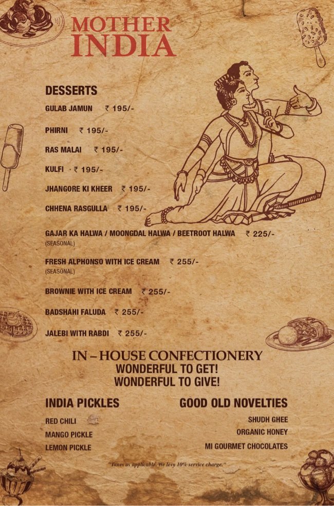 Mother India - Connaught Place - New Delhi image 5