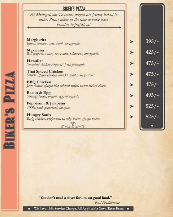 Motoziel Cafe & Brewery - Sector 50 - Gurgaon image 4