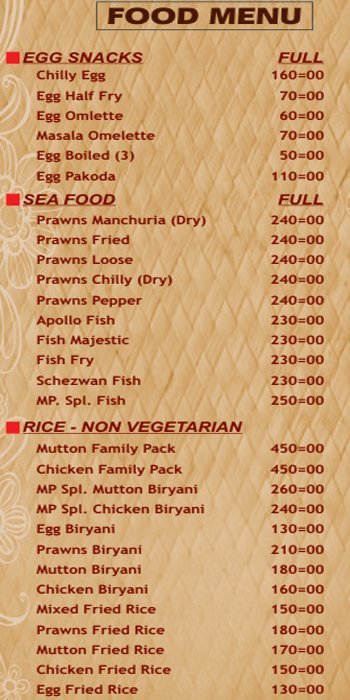 Mount Paradise Restaurant - S D Road - Secunderabad image 23