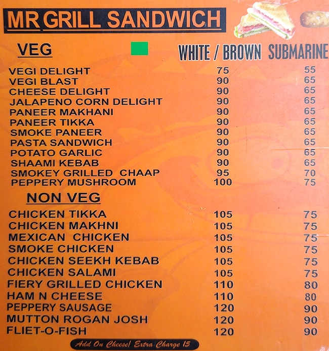 Mr. Sandwiches - Sector 22 - Gurgaon image 3