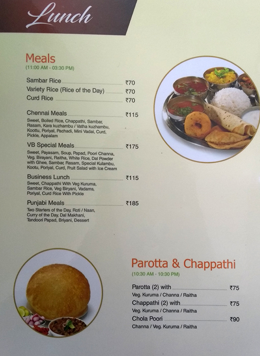 Namma Veedu Vasanta Bhavan - Neelangarai - Chennai image 8