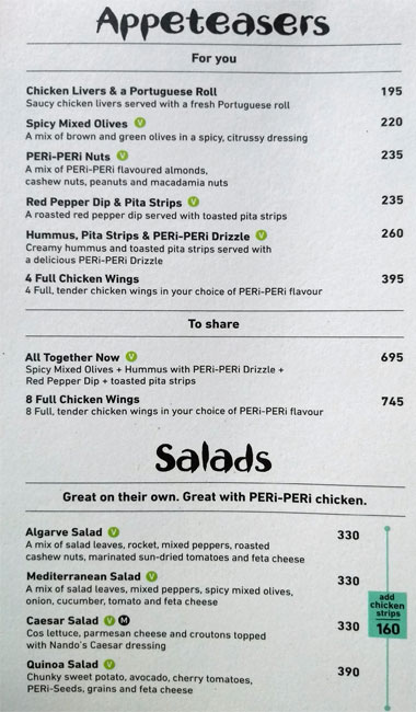 Nando's - Connaught Place - New Delhi image 15