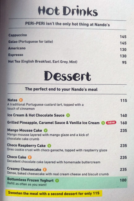 Nando's - Connaught Place - New Delhi image 21