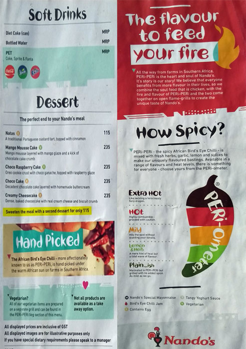 Nando's - Connaught Place - New Delhi image 16