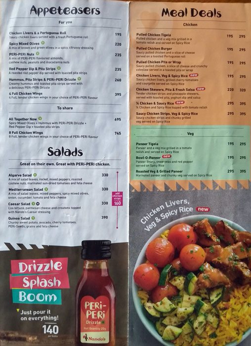 Nando's - Connaught Place - New Delhi image 4