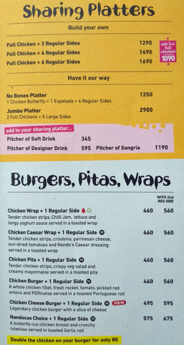 Nando's - Connaught Place - New Delhi image 11