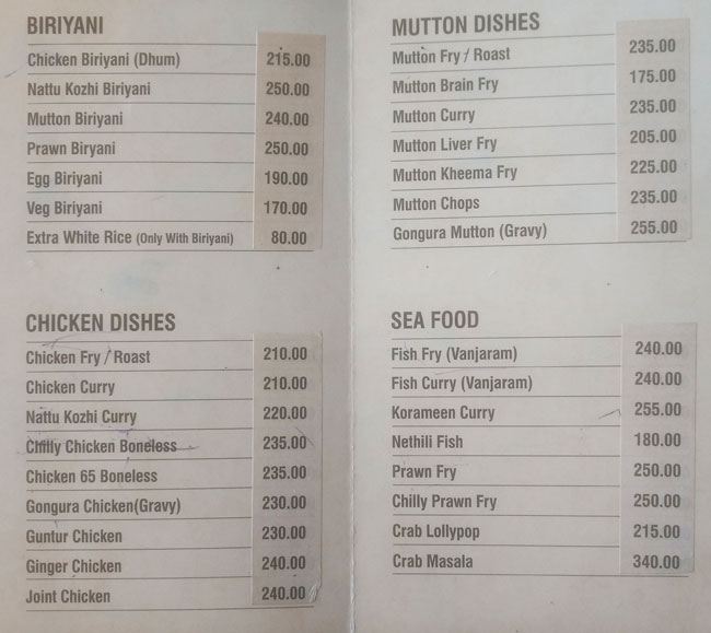 New Andhra Meals Hotel - Valasaravakkam - Chennai image 2