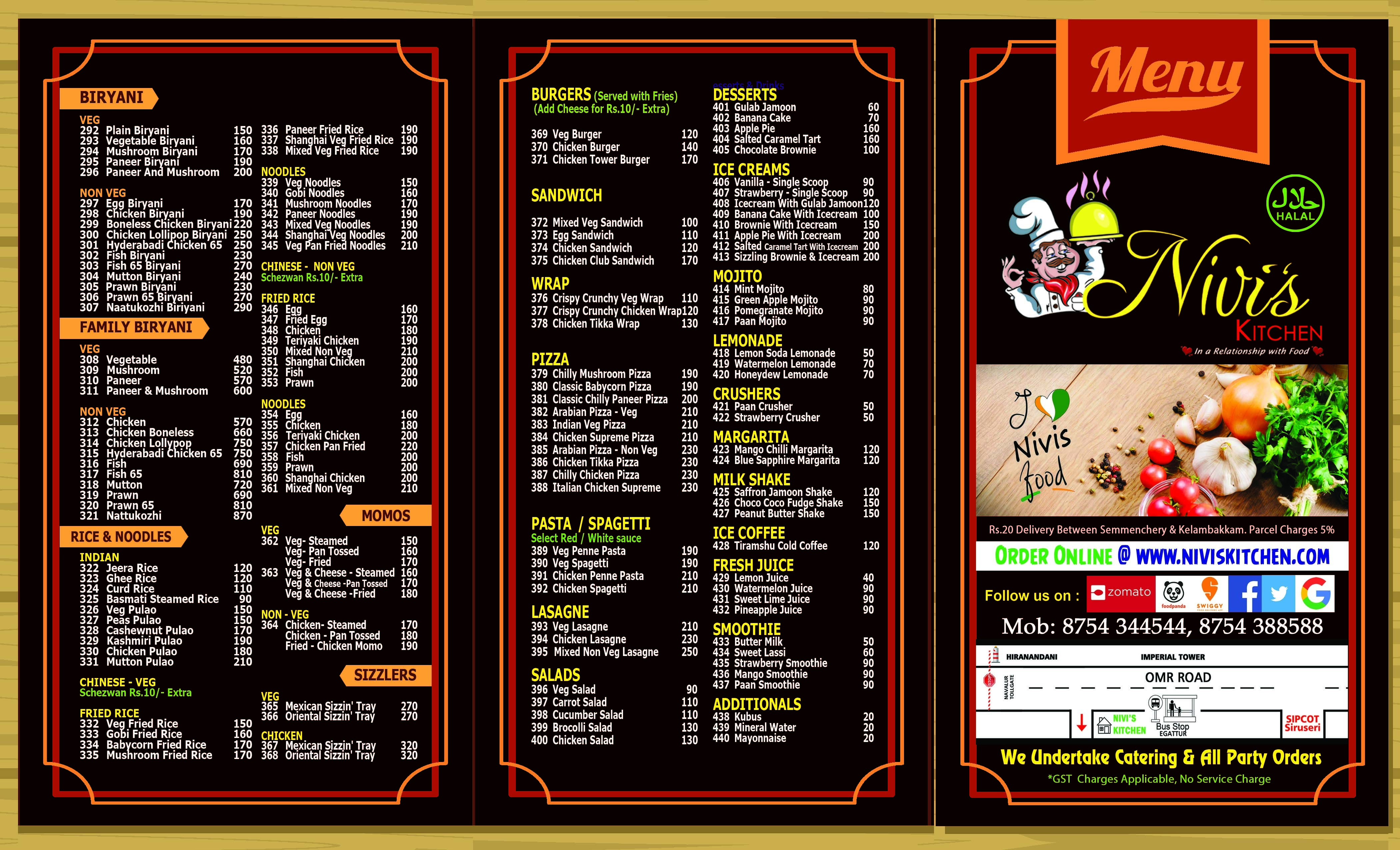 Nivis Kitchen - Old Mahabalipuram Road - Chennai image 2