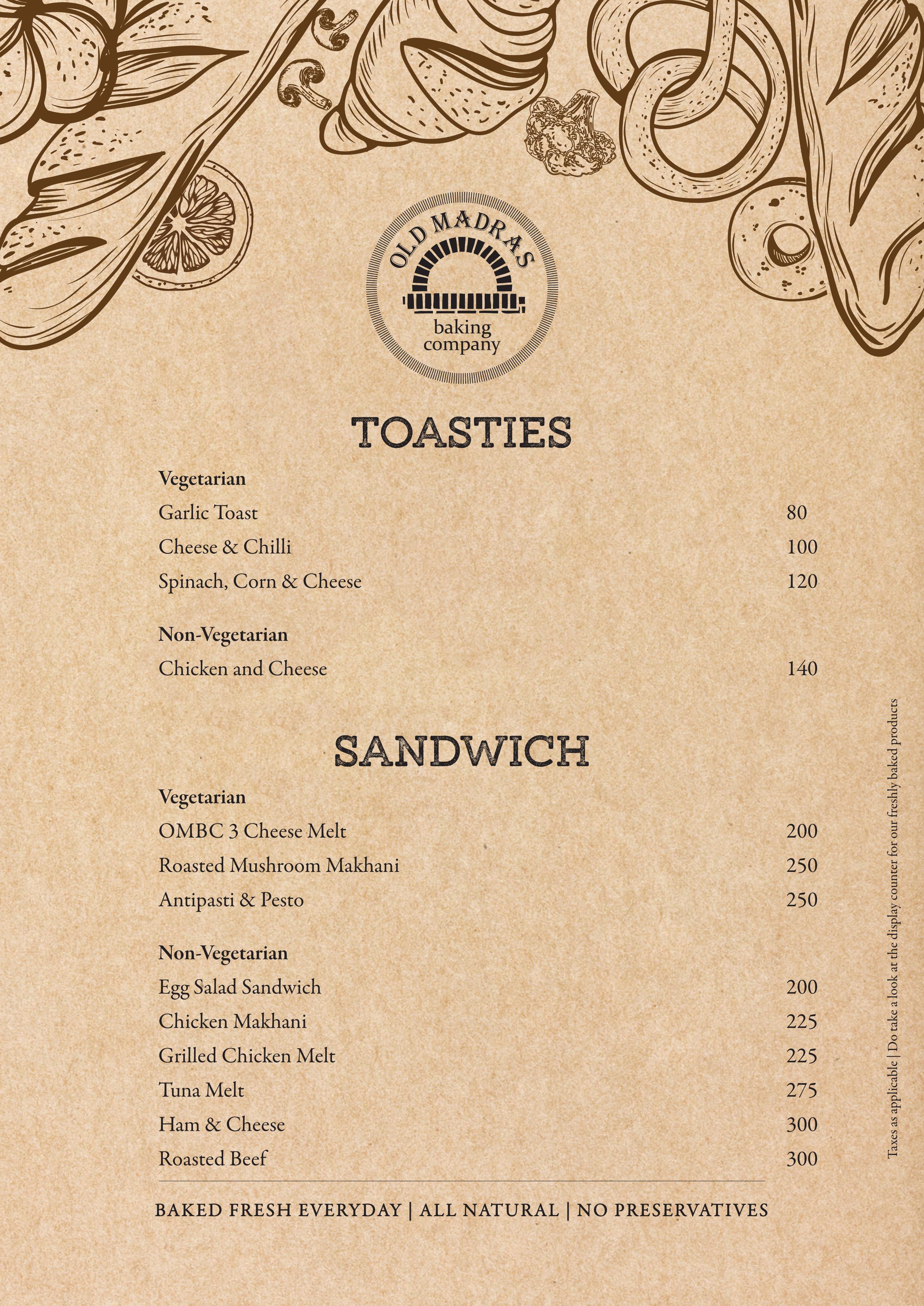 Old Madras Baking Company - Alwarpet - Chennai image 2