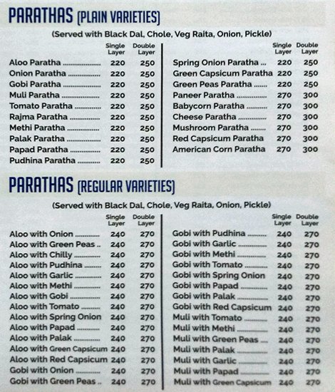 Only Parathas - Seawoods Grand Central Mall - Seawoods - Navi Mumbai image 7