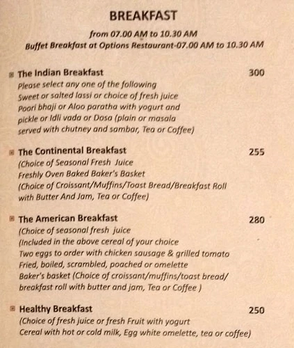 Options - Classic Sarovar Portico - Palayam - Trivandrum image 1