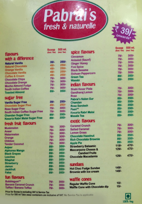 Pabrai's Fresh & Naturelle Icecreams - Labbipet - Vijayawada image 1