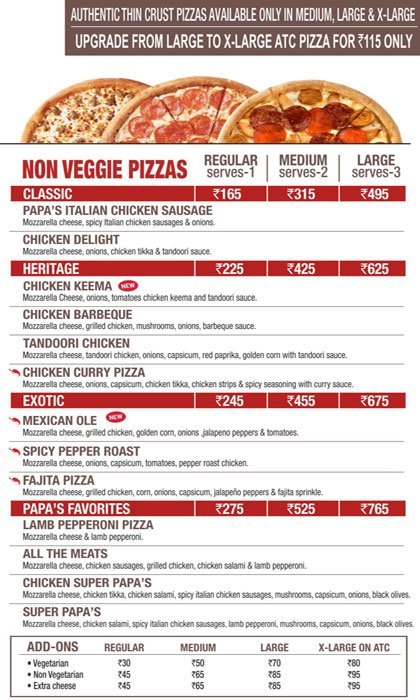 Papa Johns - Banjara Hills - Hyderabad image 2