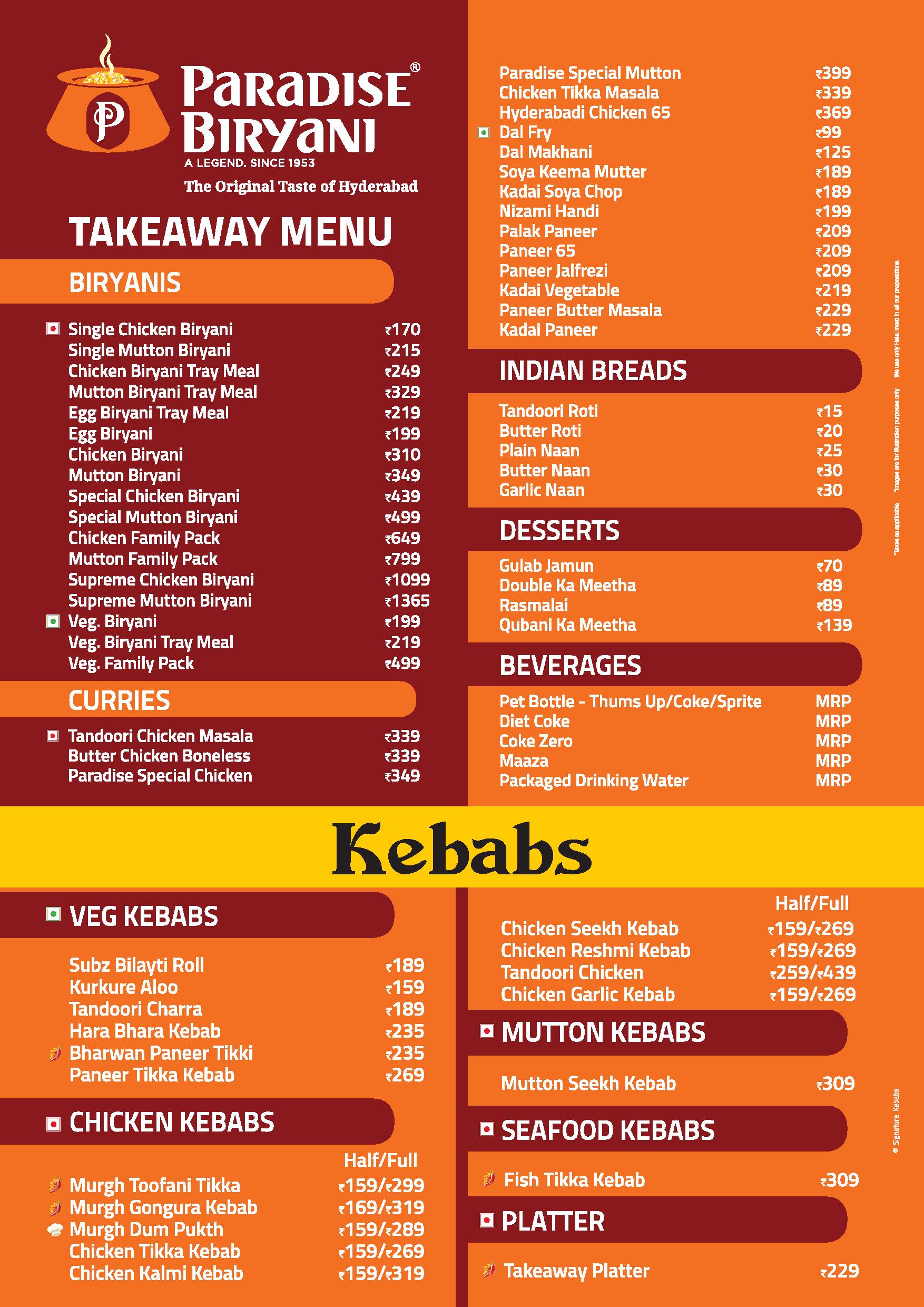 Paradise Biryani - Raheja Mall - Sohna Road - Gurgaon image 3