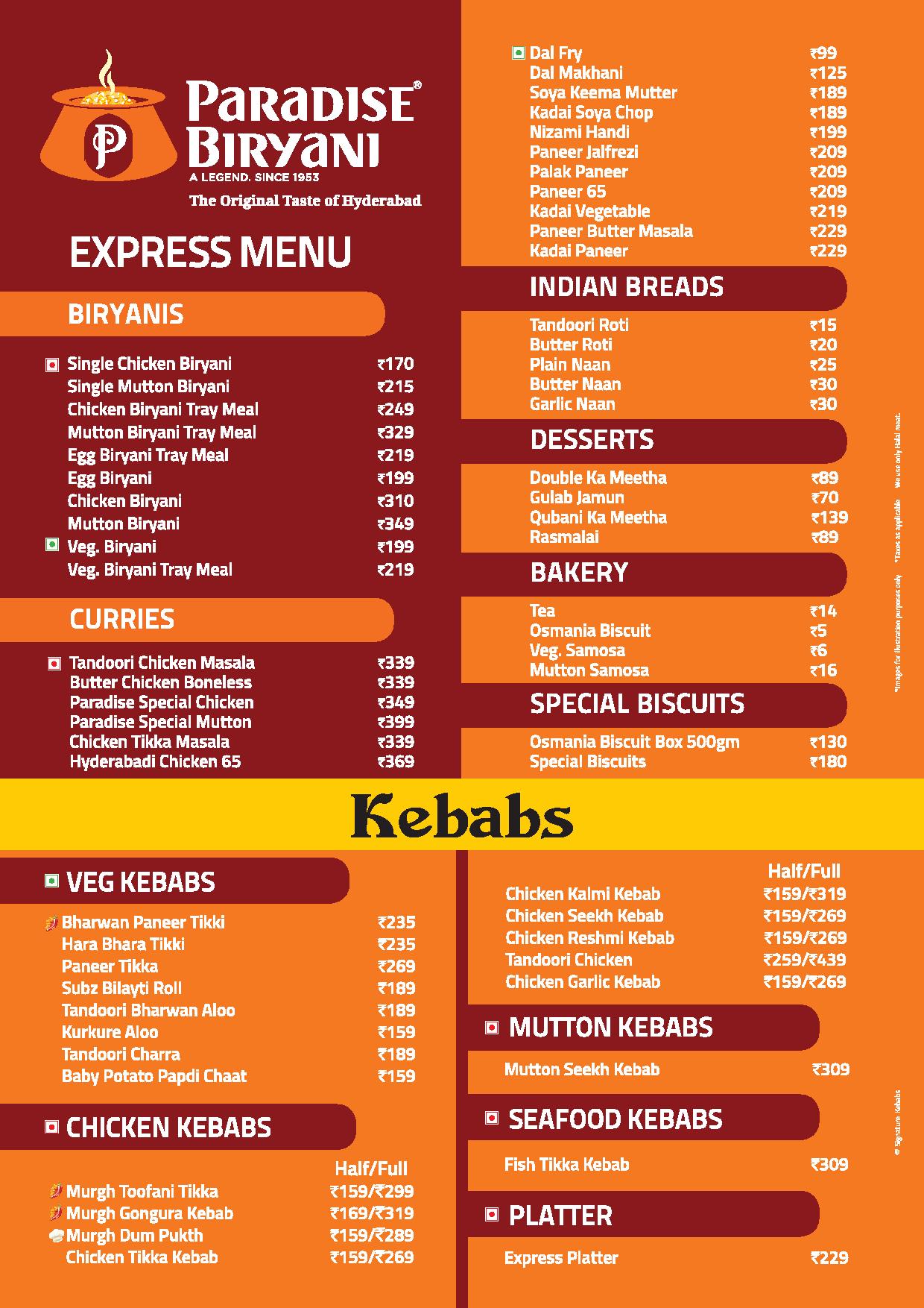 Paradise Biryani - Raheja Mall - Sohna Road - Gurgaon image 2