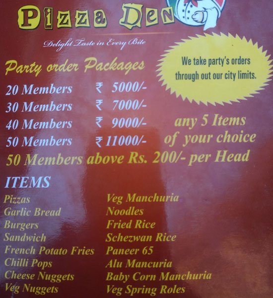 Pizza Den - West Marredpalli - Hyderabad image 4