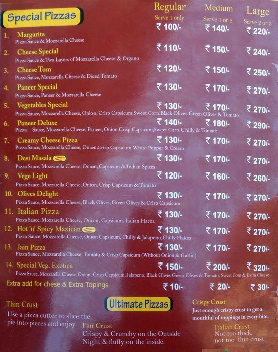 Pizza Den - West Marredpalli - Hyderabad image 1