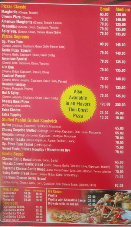 Pizza Tune - Satellite - Ahmedabad image 1