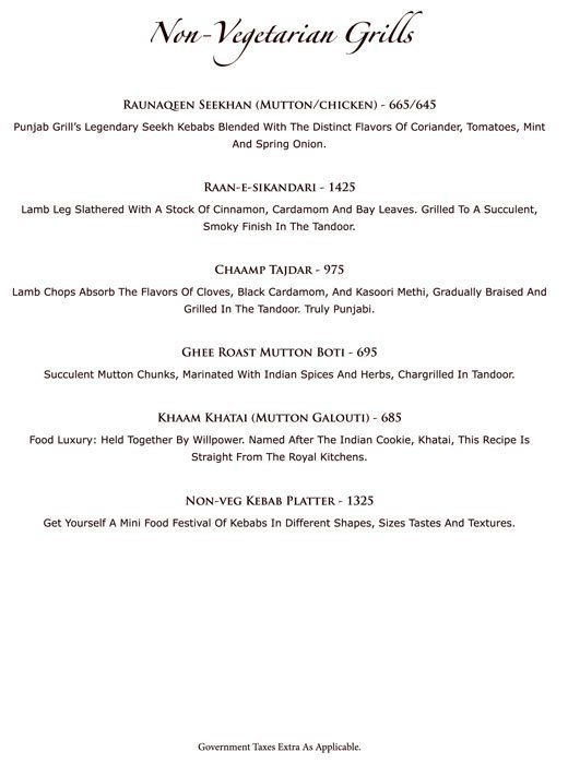 Punjab Grill - Velachery - Chennai image 12