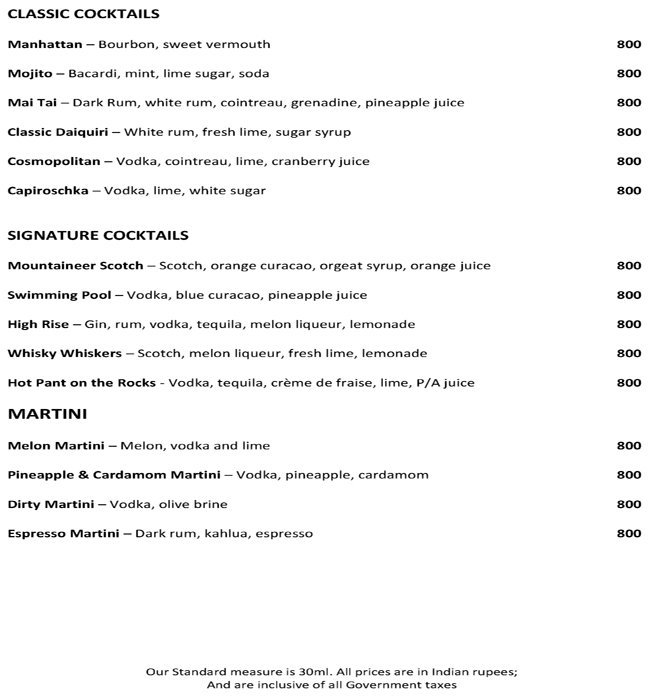 Q Bar - Hilton Hotel - Guindy - Chennai image 4