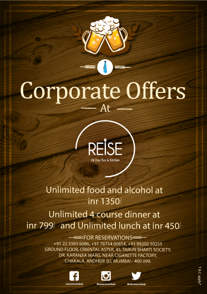 Reise All Day Bar & Kitchen - Chakala - Andheri - Mumbai image 1