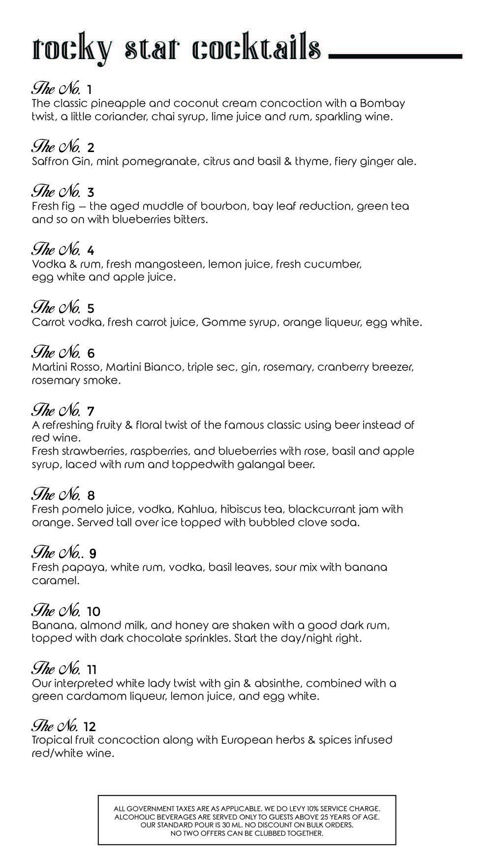 Rocky Star Cocktail Bar - Lower Parel - Mumbai image 11