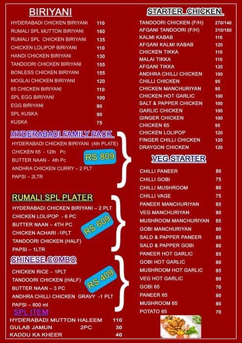 Rumali Restaurant - Potheri - Chennai image 3
