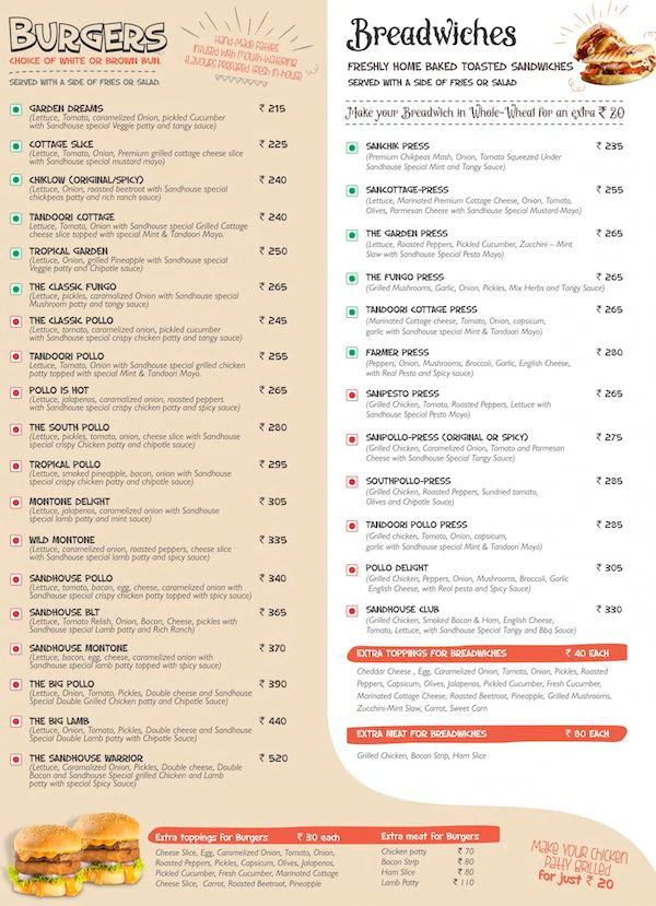 Sandburg Shakes - Baani Square - Sector 50 - Gurgaon image 1