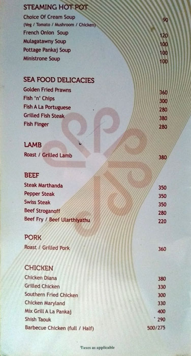 Sandhya Restaurant - Hotel Pankaj - Palayam - Trivandrum image 7