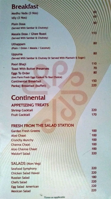 Sandhya Restaurant - Hotel Pankaj - Palayam - Trivandrum image 1